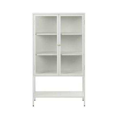 Rebellenclub Nimbin Vitrinekast - 160 x 90 cm - Wit Rebellenclub Nimbin Vitrinekast - 160 x 90 cm - Wit
