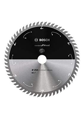 Bosch Accessories Bosch Power Tools 2608837736 Hardmetaal-cirkelzaagblad 254 x 30 mm Aantal tanden: 60 1 stuk(s)