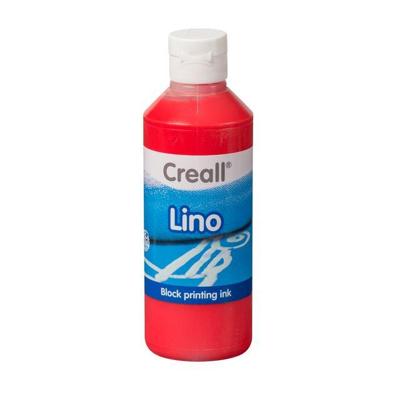 Creall lino blockprintverf lichtrood, 250ml Creall lino blockprintverf lichtrood, 250ml