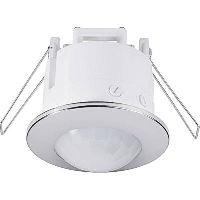 Renkforce 1289331 PIR-bewegingsmelder Plafond, Inbouw (in muur of meubel) 360 ° Relais Chroom IP20 Renkforce 1289331 PIR-bewegingsmelder Plafond, Inbouw (in muur of meubel) 360 ° Relais Chroom IP20