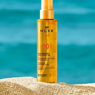 Nuxe Sun Tanning Oil High Protection SPF30 150 ml Zonbescherming Nuxe Sun Tanning Oil High Protection SPF30 150 ml Zonbescherming
