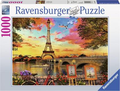 Ravensburger legpuzzel parijs, 1000st.
