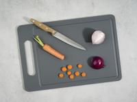 Cosy snijplank Fresco, ft 38 x 26 x 0,75 cm, grijs - thumbnail