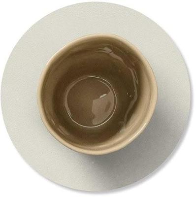 LIND DNA - Glass Mat Circle - Onderzetter 10cm Nupo Linen LIND DNA - Glass Mat Circle - Onderzetter 10cm Nupo Linen