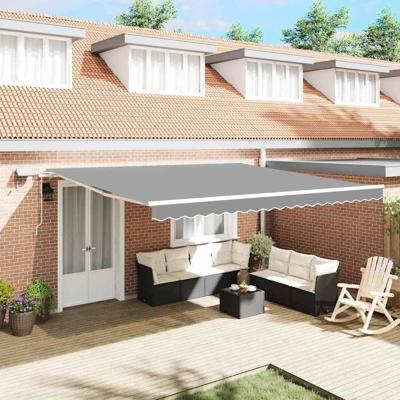 Markies met Handmatig Wit 4 3,5 m Metaal