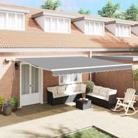 Markies met Handmatig Wit 4 3,5 m Metaal - thumbnail