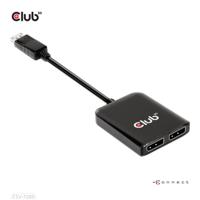 CLUB3D CSV-7200 video splitter DisplayPort 2x DisplayPort - thumbnail