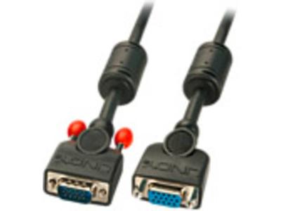 LINE VGA-verlengkabel, zwart, 20m