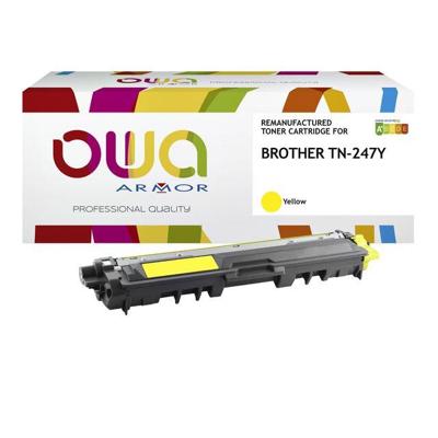 Toner OWA alternatief tbv Brother TN-247Y geel