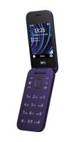 HMD 2660 Klapmobiele telefoon, klaptelefoon (2,8 inch hoofddisplay, 1,77 inch tweede display, 4G + 4G, bluetooth, 128 MB, 1450 mAh accu, FM-radio, MP3-speler, 0,3 MP camera), paars - thumbnail