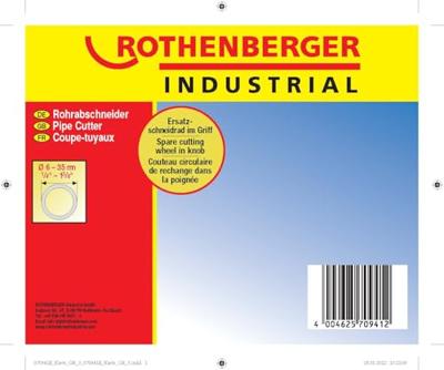 Rothenberger 35 PRO Pijpsnijder 6 - 35mm - ROT070941E - thumbnail