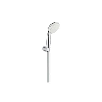 Badset GROHE Tempesta New 2-standen 125 cm Doucheslang Chroom / Wit Badset GROHE Tempesta New 2-standen 125 cm Doucheslang Chroom / Wit