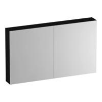Brauer Impress Deluxe Spiegelkast - 120 cm - met interne en externe Verlichting - 2 Dubbelzijdige Spiegeldeuren - Timber Black - thumbnail