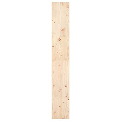 Boekenkast/kamerscherm 80x30x199,5 cm massief grenenhout