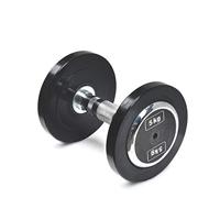 Rubberen Dumbbells - Bodytrading Pro Style - 2 x 52,5 kg - thumbnail