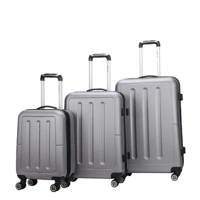 Decent trolleyset Neon-Fix 3 stuks grijs