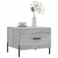 Salontafels 2 st 50x50x40 cm bewerkt hout grijs sonoma eiken - thumbnail