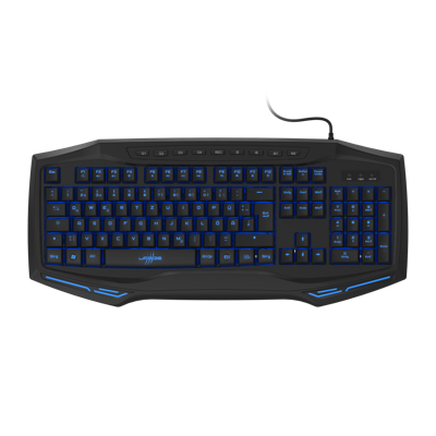 URage Exodus 300 Illuminated Gaming Keyboard QWERTY US