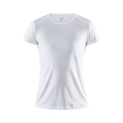 Craft 1908767 Adv Essence Ss Slim Tee Wmn - White - L