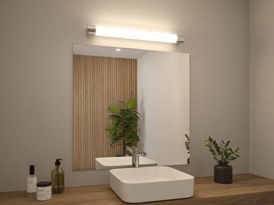 Paulmann Orgon 79713 LED-spiegellamp 10.5 W Warmwit Chroom, Wit