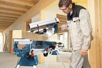 Bosch Blauw GTM 12 JL Combinatiezaag | Afkortzaag en zaagtafel in 1 - 305mm 1800w | 0601B15001 - thumbnail