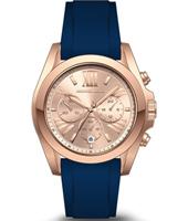 Horlogeband Michael Kors MK2650 Silicoon Blauw 22mm - thumbnail