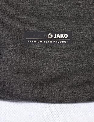JAKO 6829 Jas Met Kap Premium Basics - Antraciet Gemeleerd - 3XL