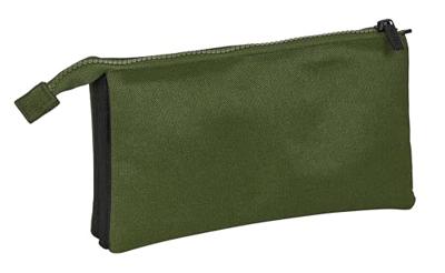 Pennenetui met 3 vakken Safta Dark forest Zwart Groen 22 x 12 x 3 cm