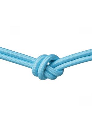 Strijkijzersnoer 3-aderig - per meter - lichtblauw