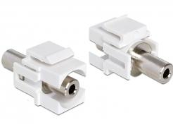 DeLOCK Keystone module Stereo jack 3.5 mm female adapter