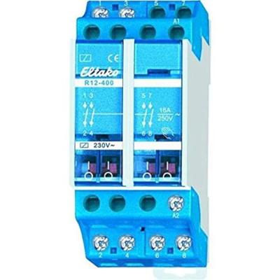 Eltako R12-200-24V DC Schakelrelais Nominale spanning: 24 V Schakelstroom (max.): 8 A 2x NO 1 stuk(s) Eltako R12-200-24V DC Schakelrelais Nominale spanning: 24 V Schakelstroom (max.): 8 A 2x NO 1 stuk(s)