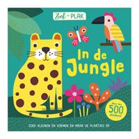 Lantaarn Publishers Zoek en plak - in de jungle stickerboek - thumbnail