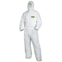 uvex 9871014 Overall voor eenmalig gebruik type 5/6 Maat: XXXL Wit - thumbnail