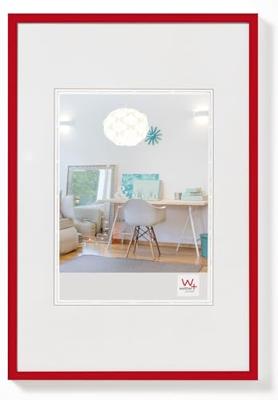 walther+ design KV040R Wissellijst Papierformaat: 30 x 40 cm Rood walther+ design KV040R Wissellijst Papierformaat: 30 x 40 cm Rood