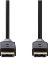 DisplayPort-kabel | DisplayPort male - DisplayPort male | 2,0 m | Antraciet [CCBP37000AT20] - thumbnail