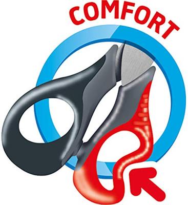 Maped schaar Sensoft 16 cm, voor rechtshandigen, met scherpe punt