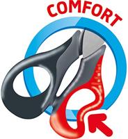 Maped schaar Sensoft 16 cm, voor rechtshandigen, met scherpe punt - thumbnail