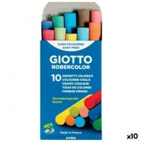 Krijtjes Giotto Multicolour 10 Stuks - thumbnail