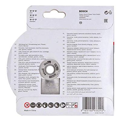 Bosch Accessoires X-LOCK Diamantschijf Best for Ceramic Extraclean Turbo 115 x 22,23 x 1,4 x 7 mm - 1 stuk(s) - 2608615131