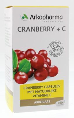 Arkocaps Cranberry + C Capsules 150st