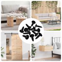 Zelftappende Nagel 12 pcs Zwart 3,5 x 12 mm IJzer - thumbnail