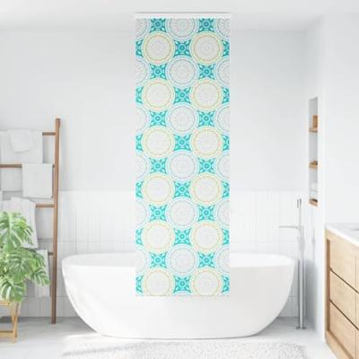 VidaXL Doucherolgordijn met cassette 80x240 cm stofbreedte 76 cm VidaXL Doucherolgordijn met cassette 80x240 cm stofbreedte 76 cm