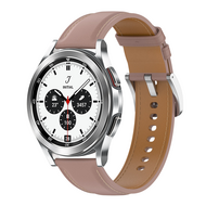 Luxe leren bandje - Oudroze - Samsung Galaxy Watch 4 Classic - 42mm / 46mm - thumbnail