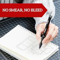 Sharpie S-gel roller, medium punt, blister van 3 stuks, geassorteerde kleuren - thumbnail