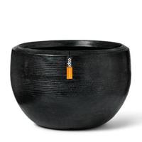 Vaas bol Arc Granite 177x120 zwart bloempot Capi Europe - Capi europe - thumbnail