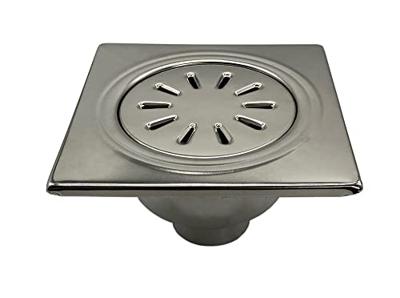 Doucheput Creavit RVS 150x150 mm Onderuitlaat Creavit