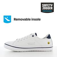 Oxypas Sneaker Leer Paola | Wit | Maat 42 - 00,154,156,42 - thumbnail