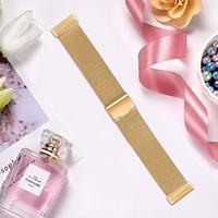 Fitbit Versa 3/4 & Sense 1/2 - Milanese bandje met klemsluiting - Goud - thumbnail