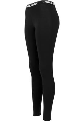 Urban Classics / Legging Logo in zwart Urban Classics / Legging Logo in zwart