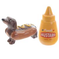 Worsenhond Broodje Mosterd Peper- en Zoutstel - thumbnail